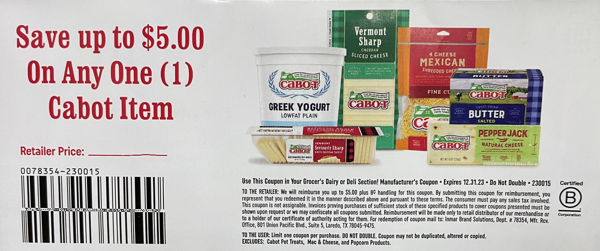 Sales VIP Coupon 5 (approval required) AgriMark, Inc. Corporate